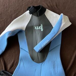 XCEL Kids Swim Wetsuit - Blue and Black